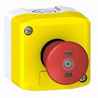Кнопочный пост аварийной остановки Harmony XALF, 1 кнопка | код. XALFKT6444 | Schneider Electric